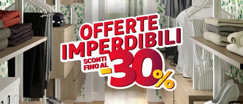 offerte imperdibili sconti al 30%