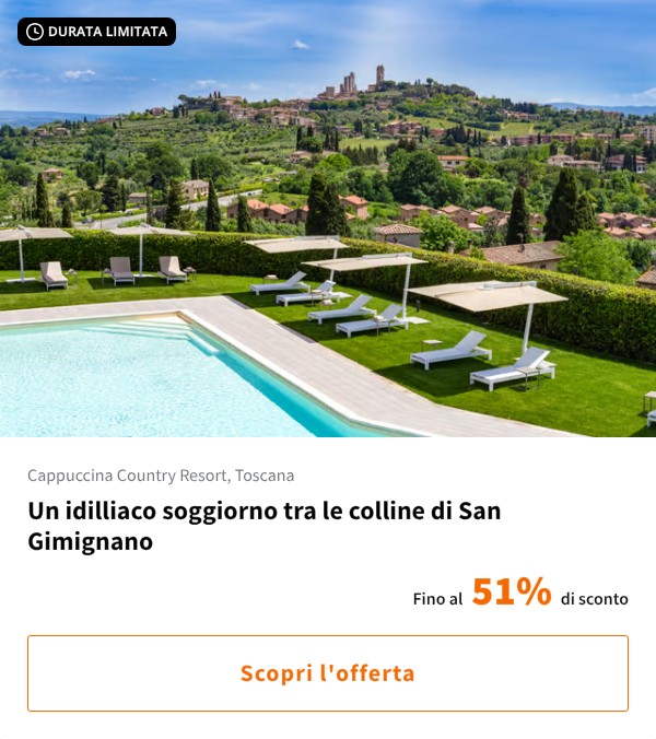 Un idilliaco soggiorno tra le colline di San Gimignano