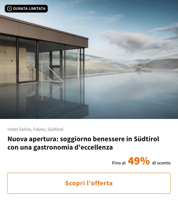 Nuova apertura: soggiorno benessere in Südtirol con una gastronomia d'eccellenza