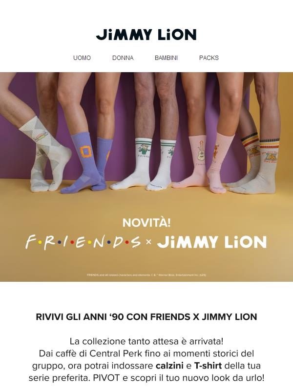 NOVITÀ! Friends x Jimmy Lion