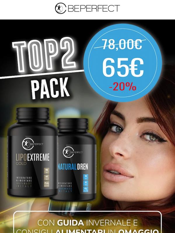 Risparmia il 20% su Top 2 Pack!