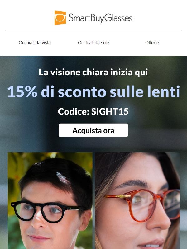 Rinnova il tuo look per la Giornata Mondiale della Vista