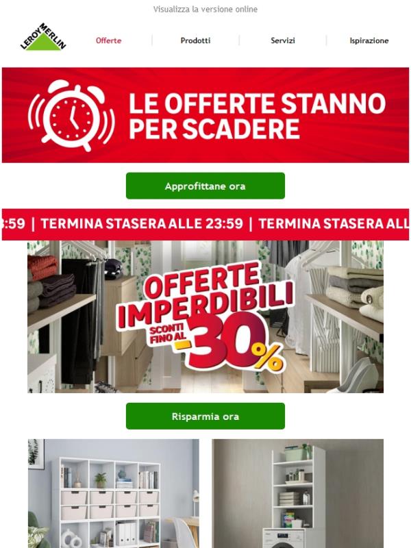 PROMO IMPERDIBILI: solo fino a stasera!⏰