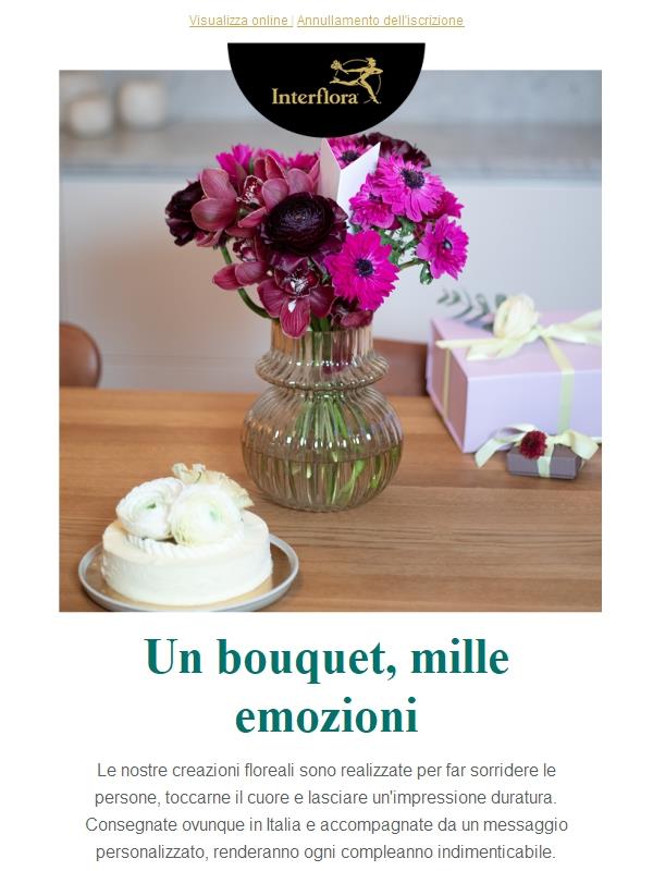 Regala un bouquet che faccia la differenza 💐