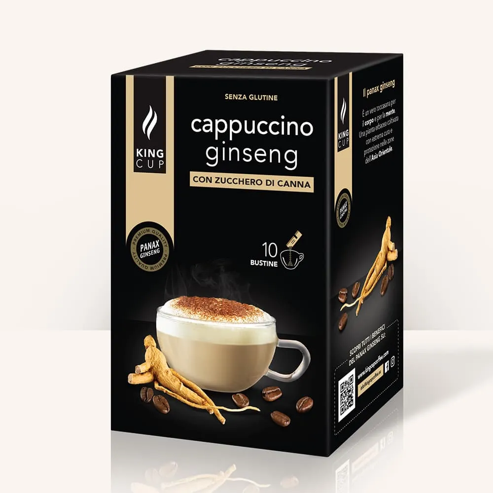 Image of Cappuccino Ginseng - 10 bustine solubili