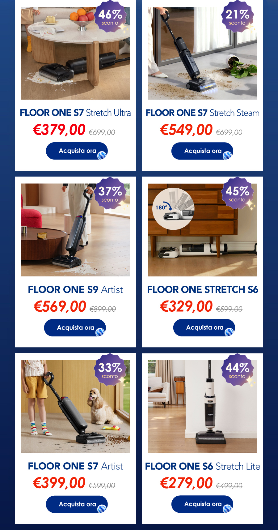 Scopri le Offerte d’Autunno Tineco: risparmia fino al 63%!