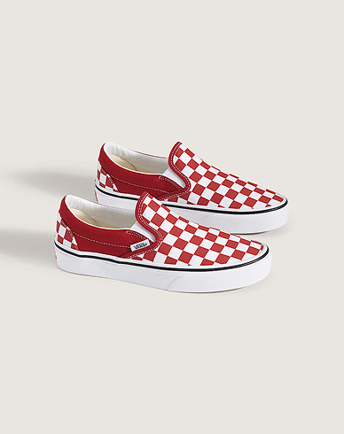 Big Kids Classic Slip-On Checkerboard Shoe