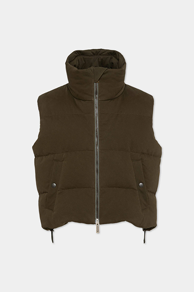 Cotton Ball Puff Vest