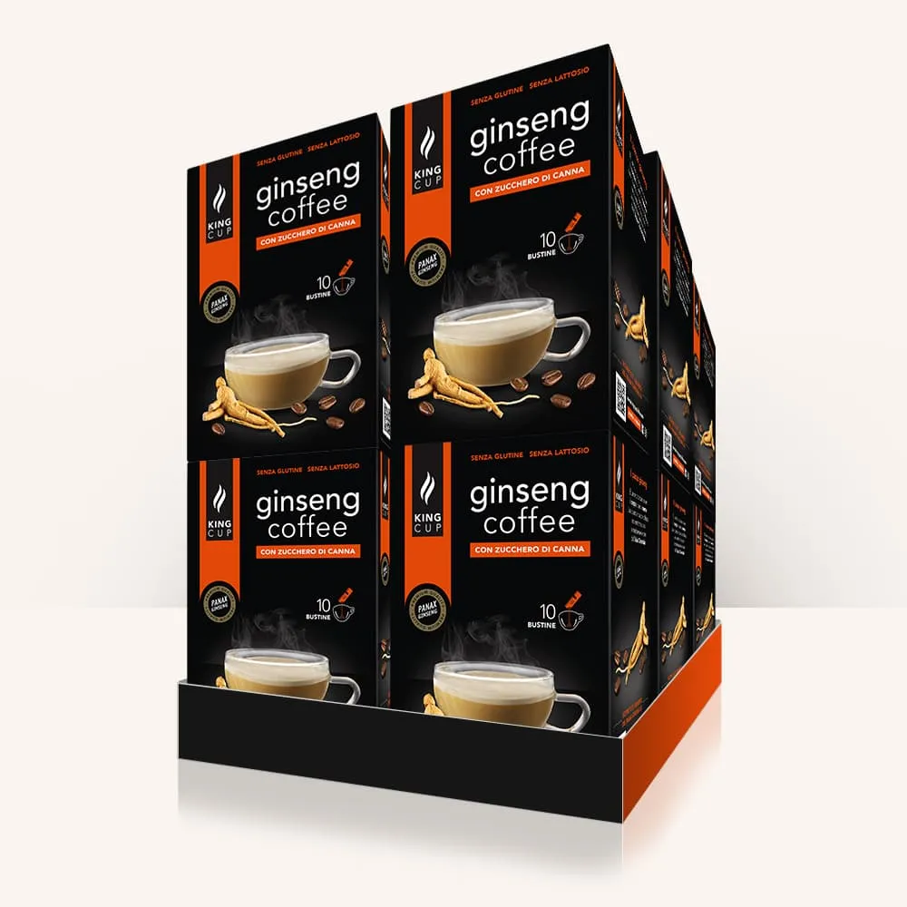 Image of 120 bustine di Caffè al ginseng con zucchero di canna