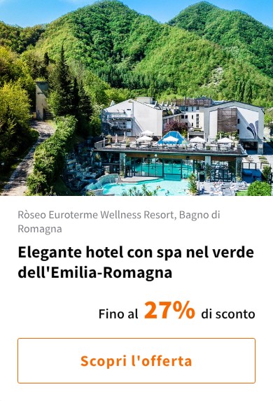 Elegante hotel con spa nel verde dell&#x27;Emilia-Romagna
