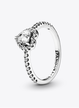 Elevated Heart Ring