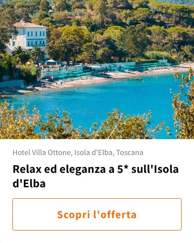 Relax ed eleganza a 5* sull&#x27;Isola d&#x27;Elba