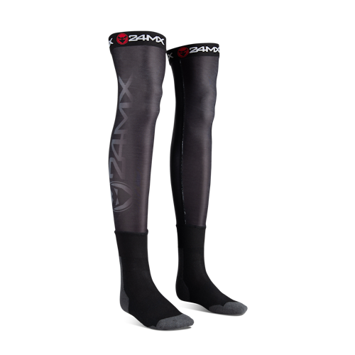 Calze 24MX Race Long Nere