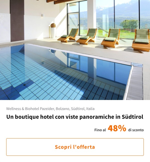 Un boutique hotel con viste panoramiche in Südtirol