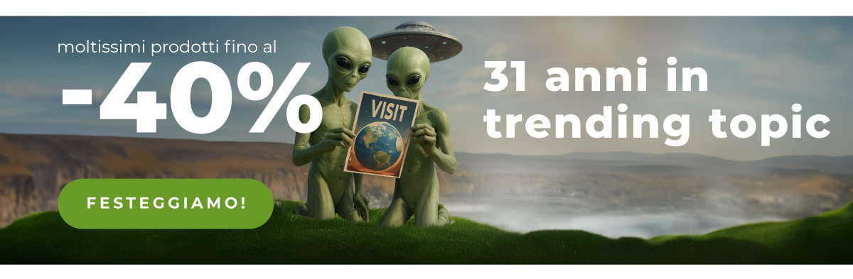 È il nostro compleanno! Sconti spaziali fino al -40%!