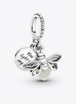 Glow-in-the-dark Firefly Dangle Charm