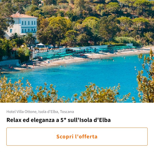 Relax ed eleganza a 5* sull'Isola d'Elba
