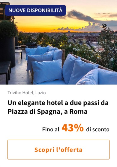 Un elegante hotel a due passi da Piazza di Spagna, a Roma