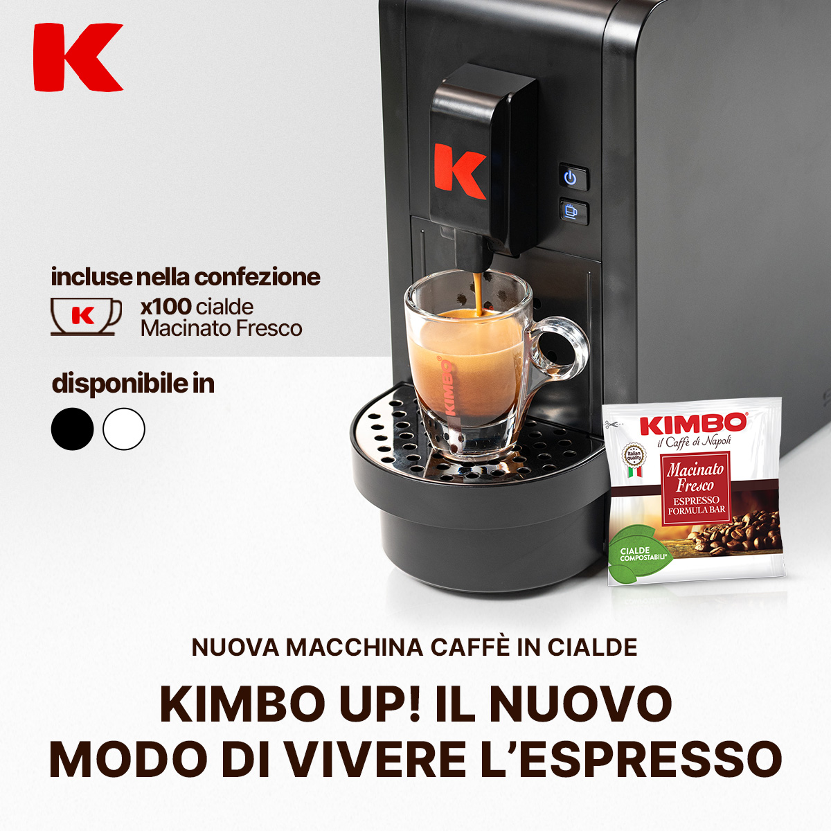 Kimbo Up! Il nuovo modo di vivere l’espresso