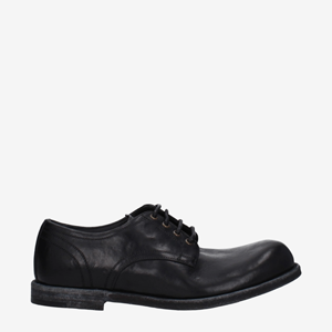 Dolce&Gabbana Lace up and Monkstrap Men Leather Black