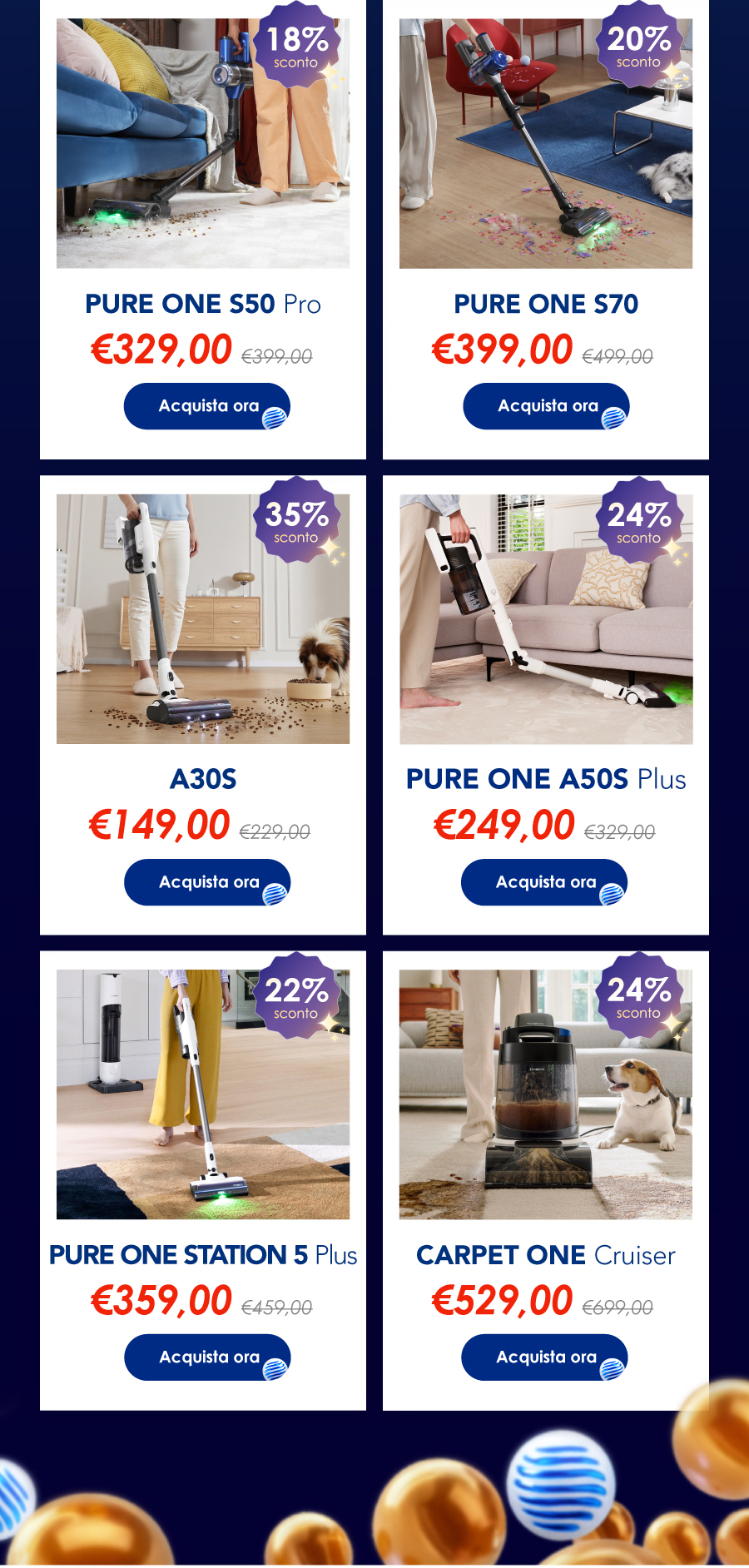 Scopri le Offerte d’Autunno Tineco: risparmia fino al 63%!