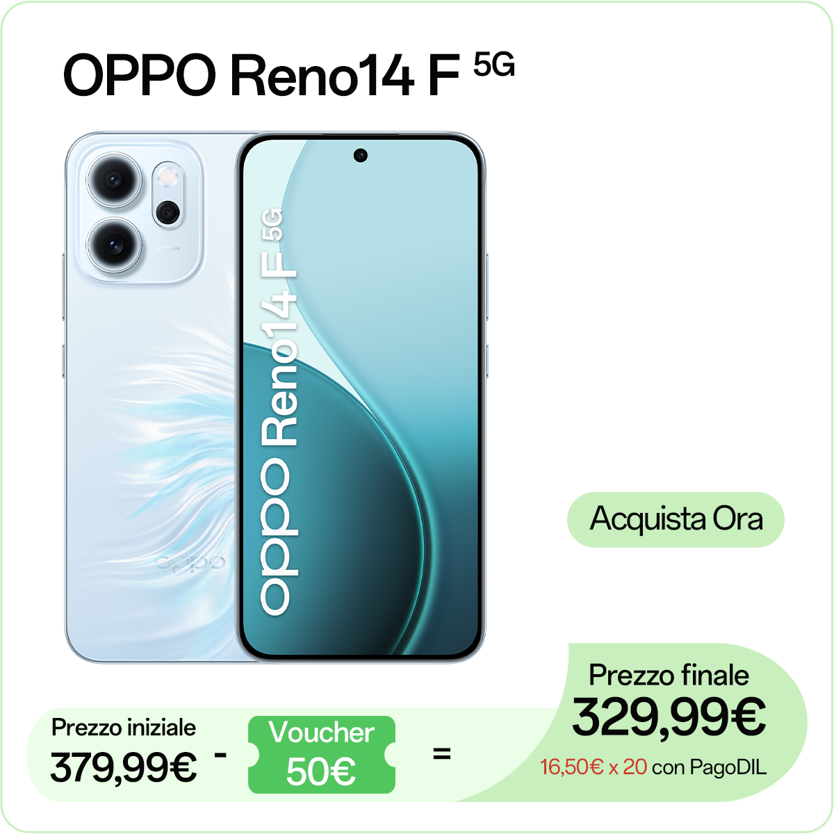 OPPO Reno14 F 5G