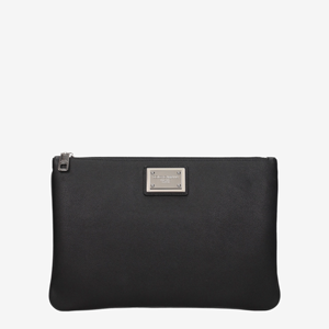 Dolce&Gabbana Clutches Men Leather Black