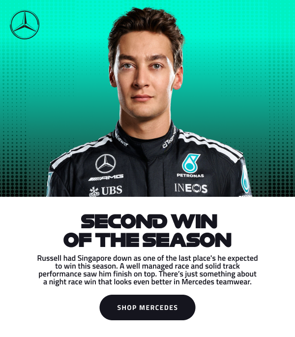 George's second win of 2025 - Shop Mercedes