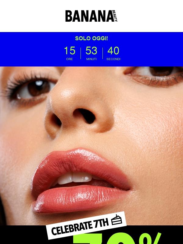 Solo per oggi ⏰ -70% sul 2° prodotto