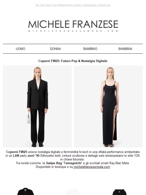 Coperni FW25: Futuro Pop & Nostalgia Digitale