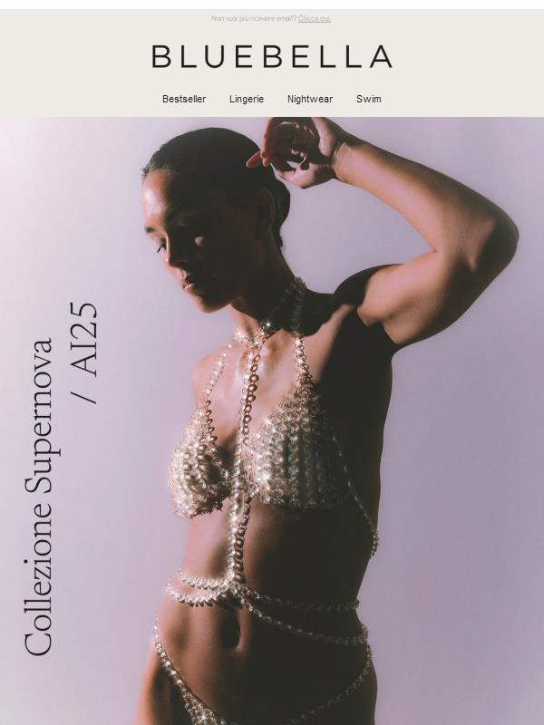 Novità: Supernova, la collezione con cristalli