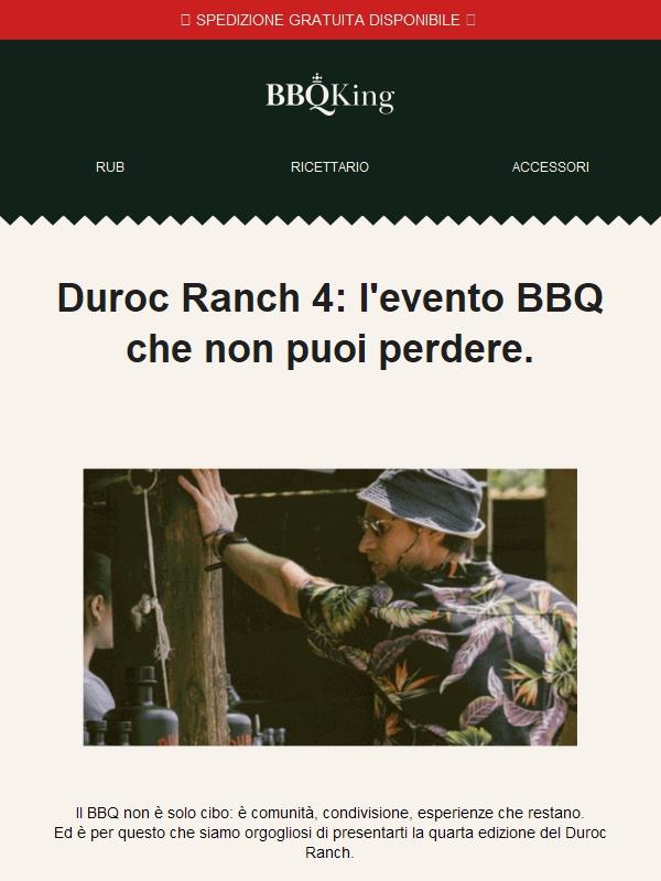 L'evento BBQ che non puoi perdere