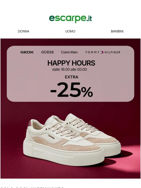 Oggi -25% 🤩 Solo fino a mezzanotte!