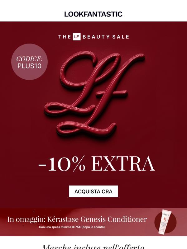 Approfitta di un 25% di sconto!