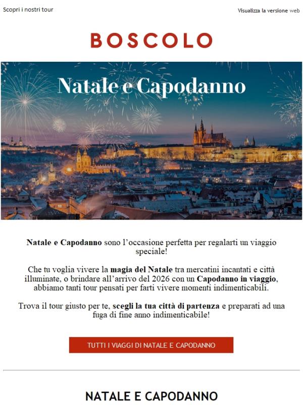 Natale e Capodanno in viaggio: idee per te