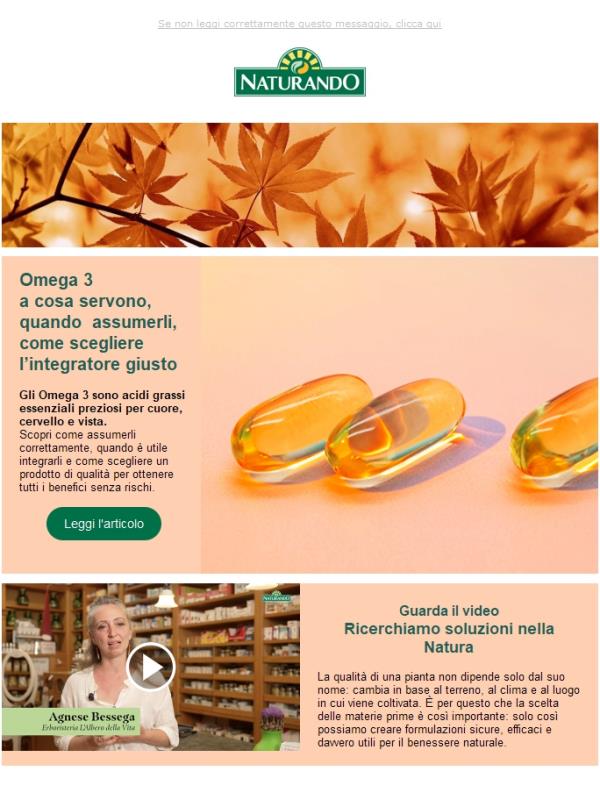 Omega 3 a cosa servono, quando assumerli e come scegliere l’integratore giusto