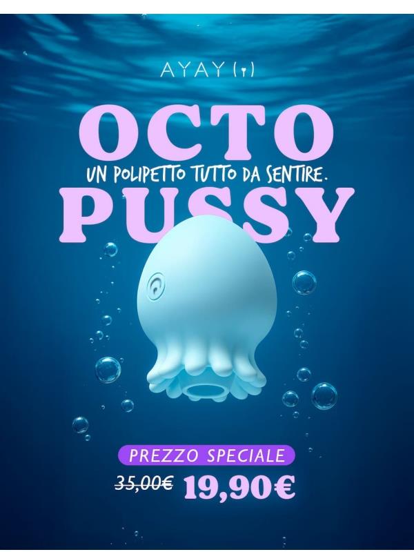 SUPER LANCIO 🚀 È arrivato Octopussy, un polipetto tutto da sentire
