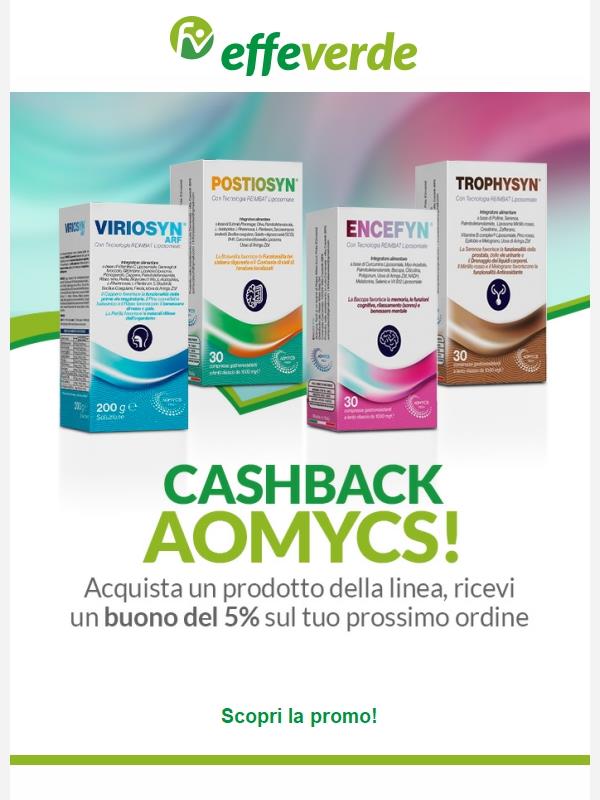 💸 Scopri l'esclusivo Cashback Ayomics!