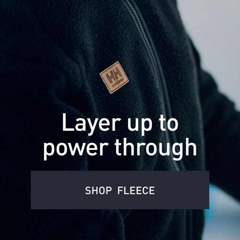 Layer up to power through. SHOP FLEECE