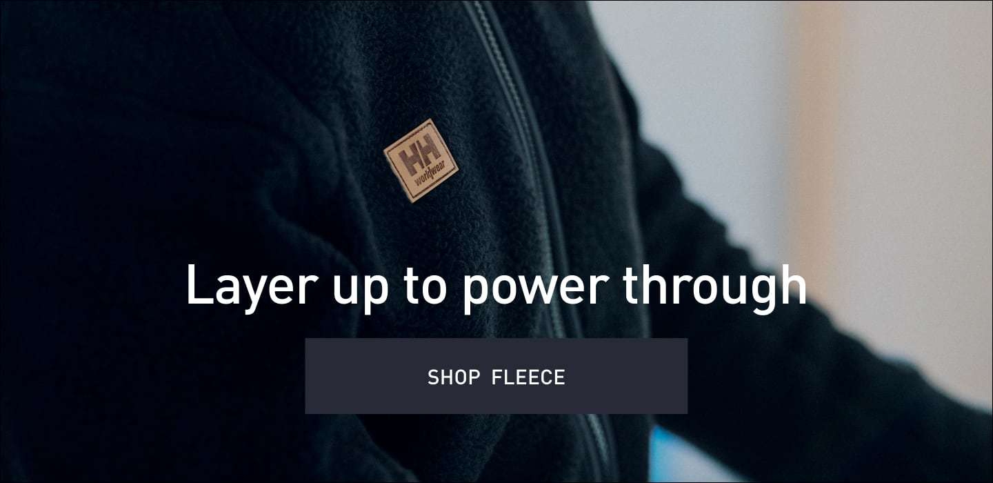 Layer up to power through. SHOP FLEECE