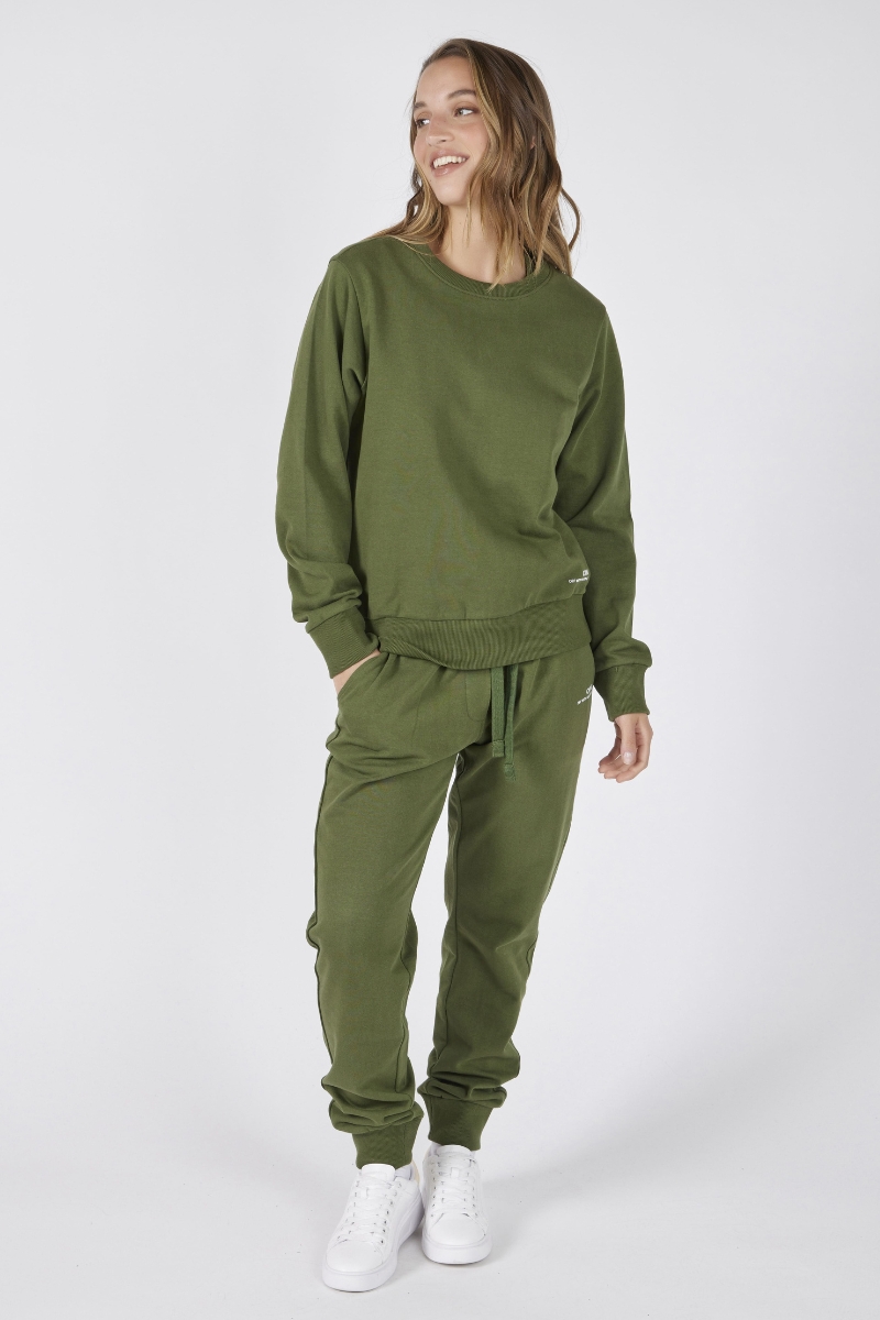 Set Felpa Felpata Girocollo + Joggers Felpati