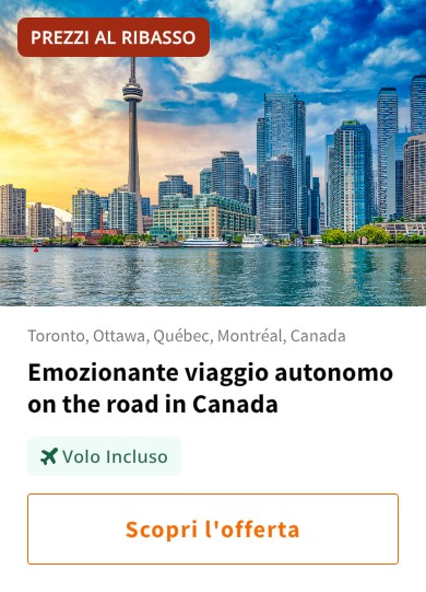 Emozionante viaggio autonomo on the road in Canada