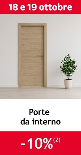10% su porte interne