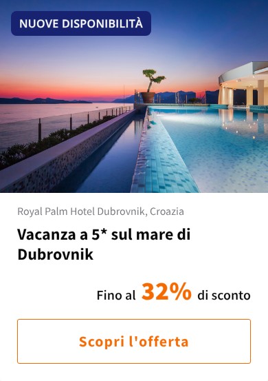 Vacanza a 5* sul mare di Dubrovnik