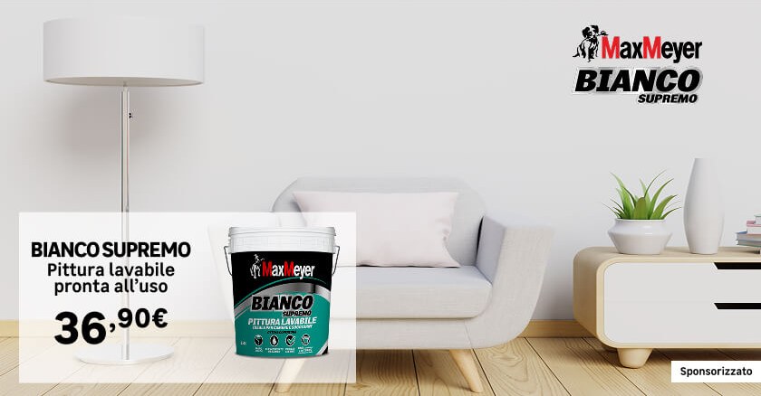 pittura lavabile maxmeyer bianco lucente