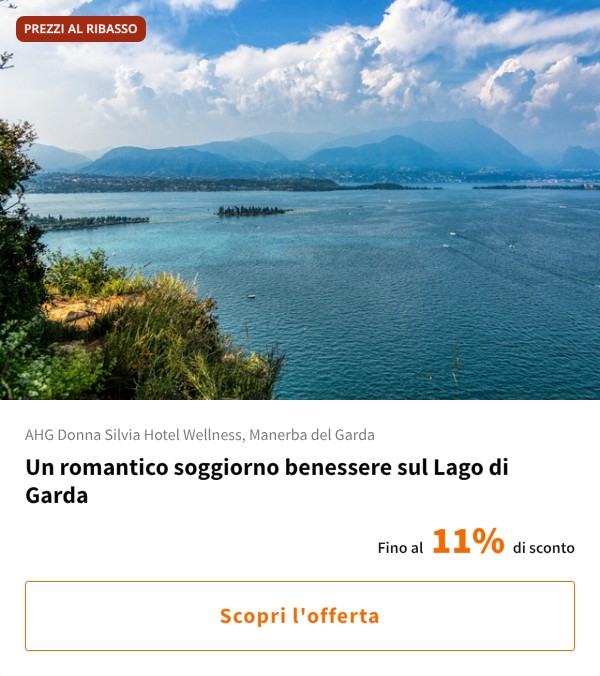 Un romantico soggiorno benessere sul Lago di Garda