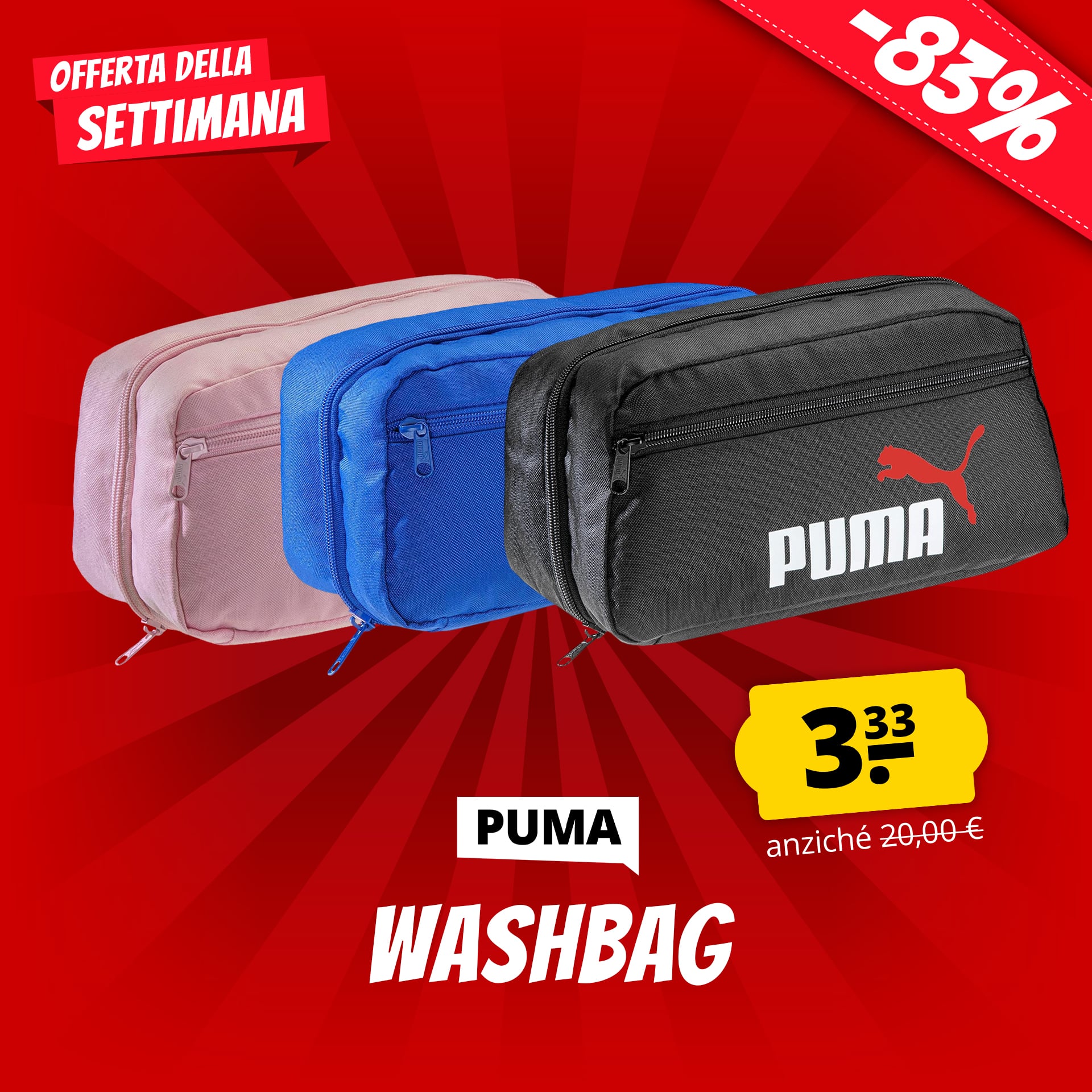 Puma washbag necessaire
