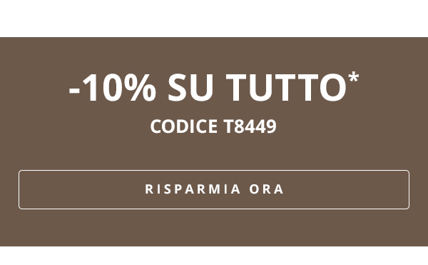 -10% su tutto