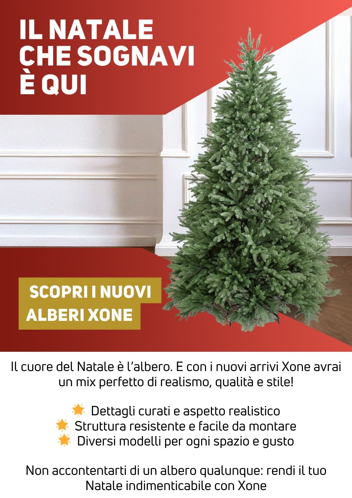 Alberi di Natale Xone | Perrone Shop