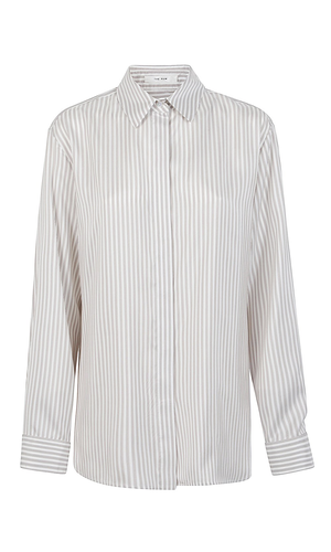 Vanda striped silk shirt